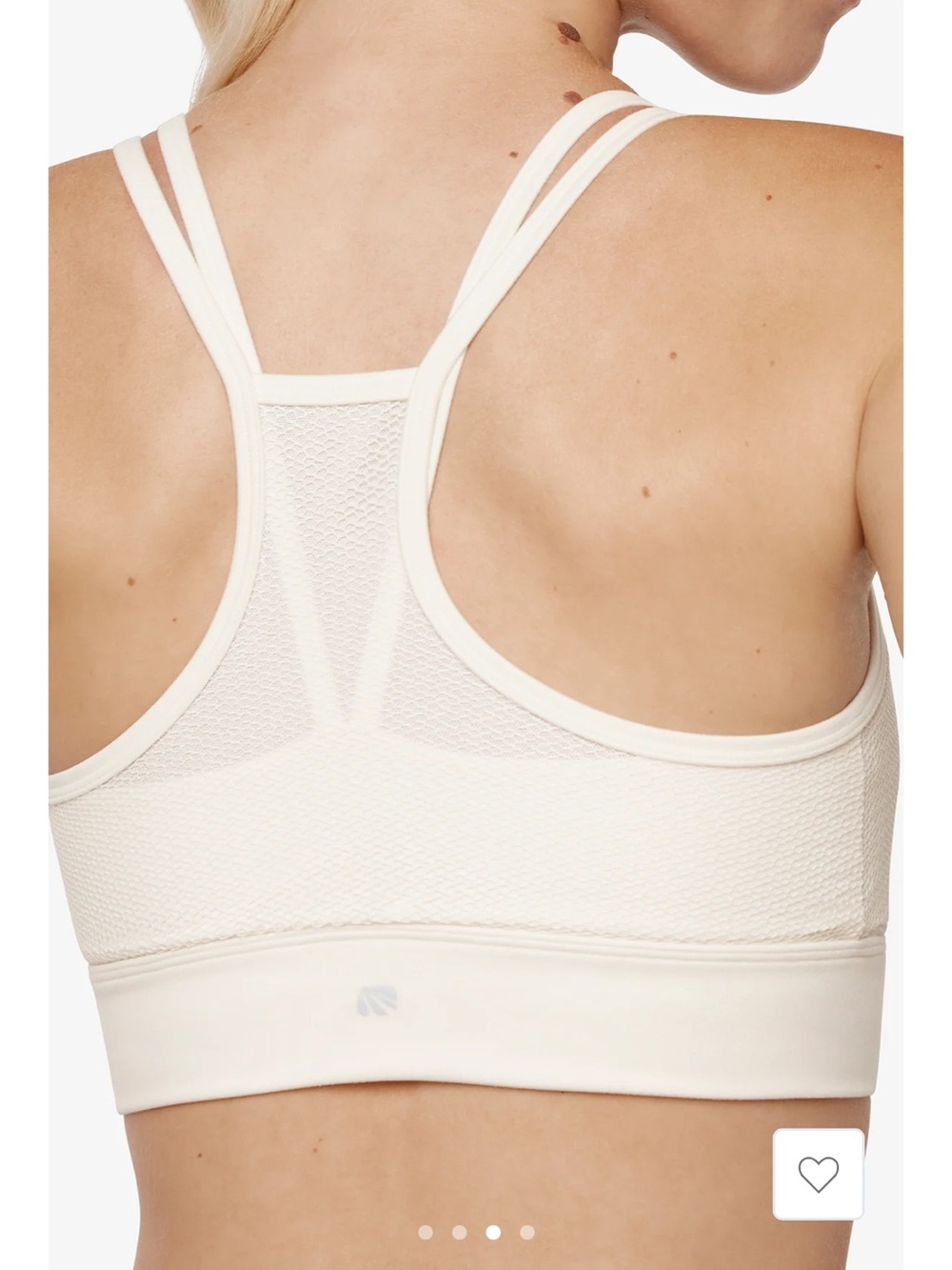 Marika Maven Sport Bra in The Color Egret Size Medium - Picture 3 of 5